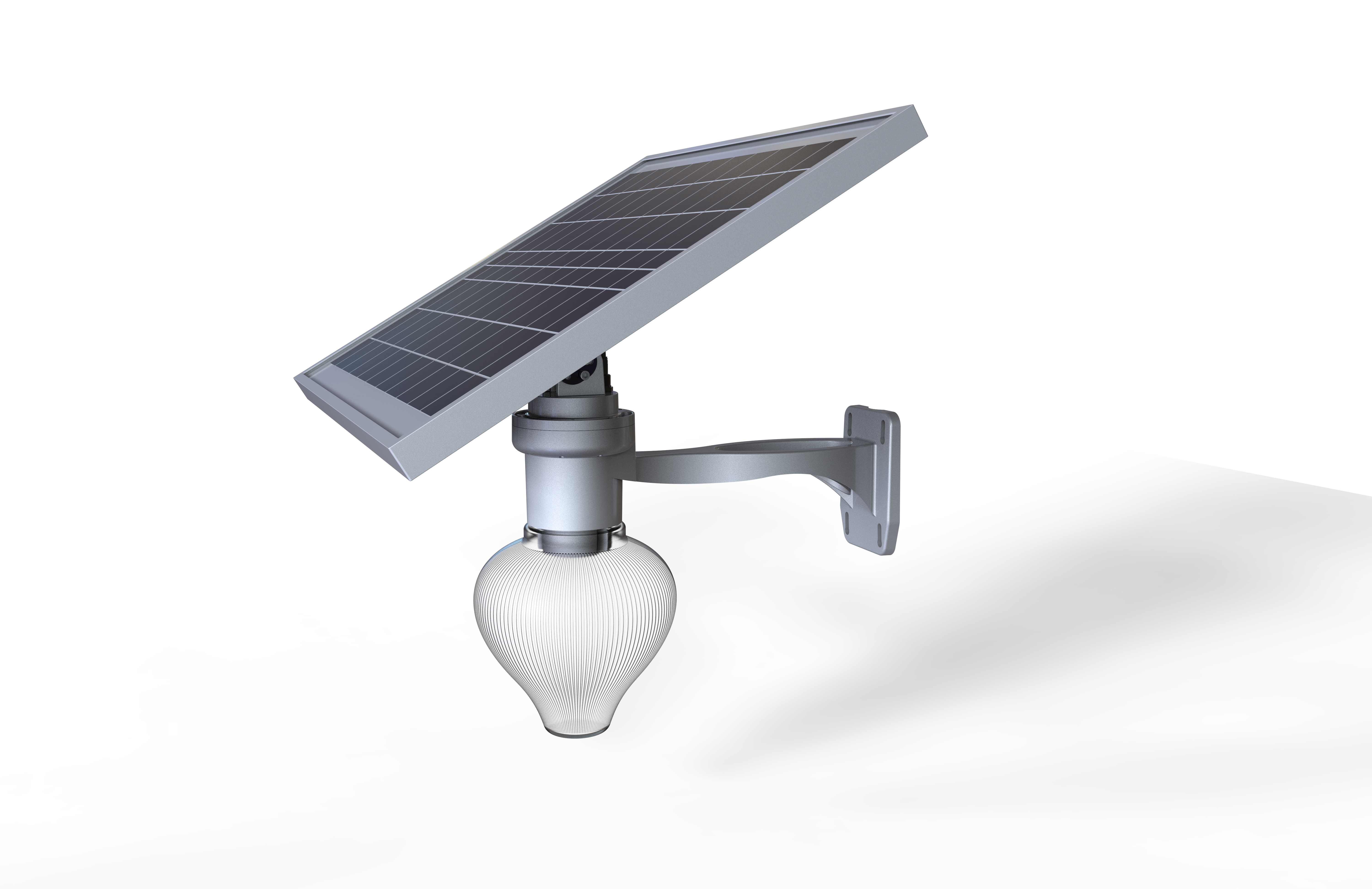 LED solar garden lamp 9W