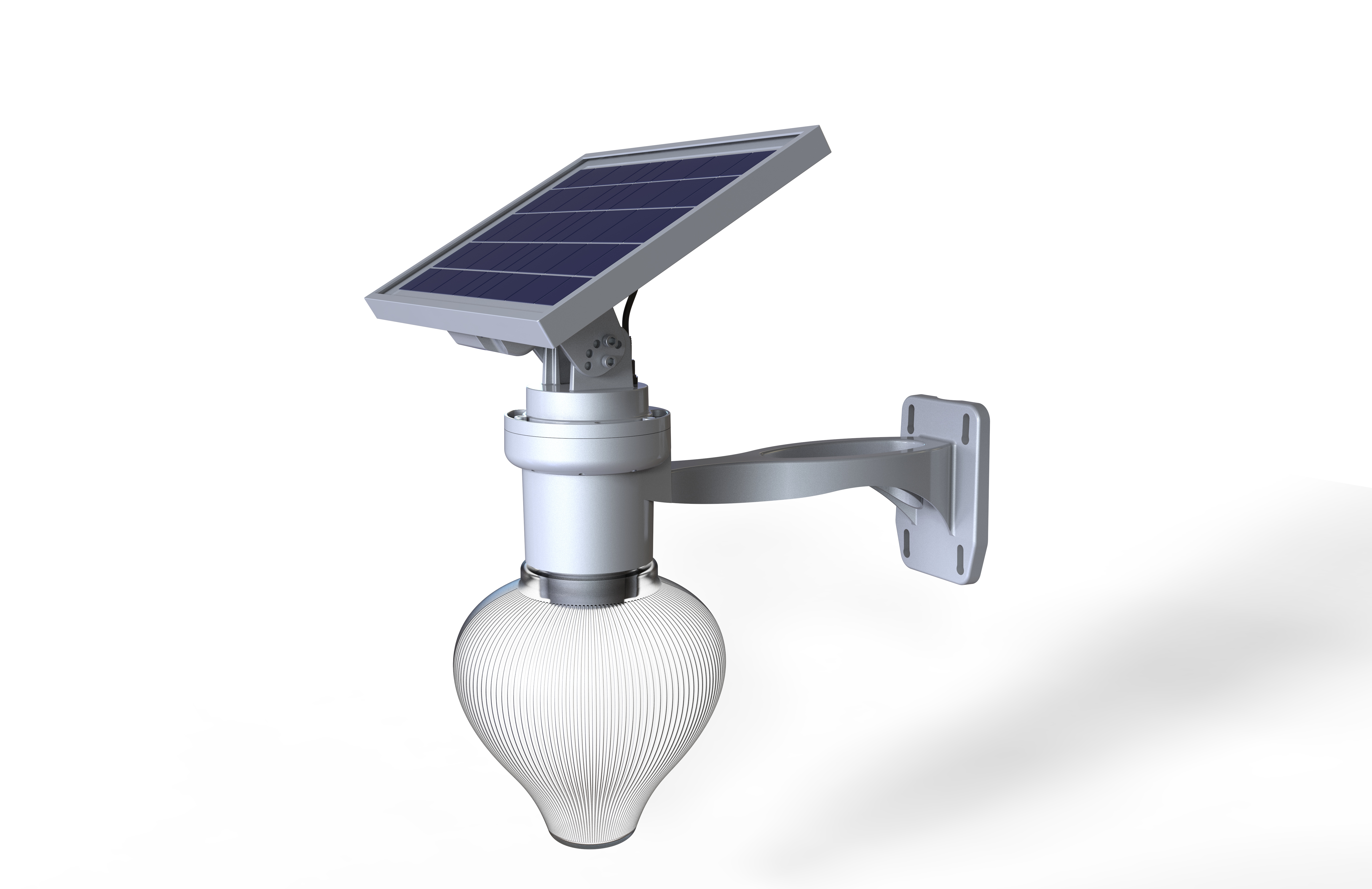 LED solar garden lamp